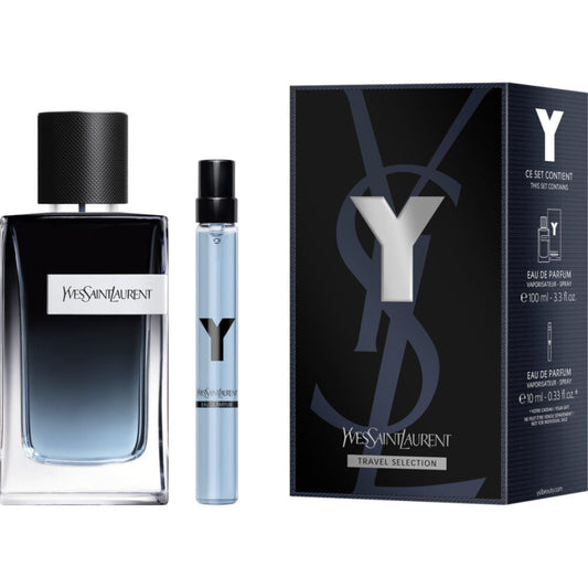 YSL Y Gift Set (100ml EDP + 10ml Decant)