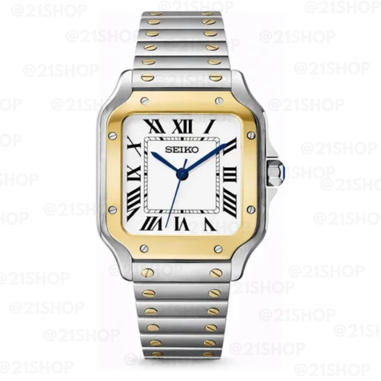 Santos Two-Tone "Seiko Mod"