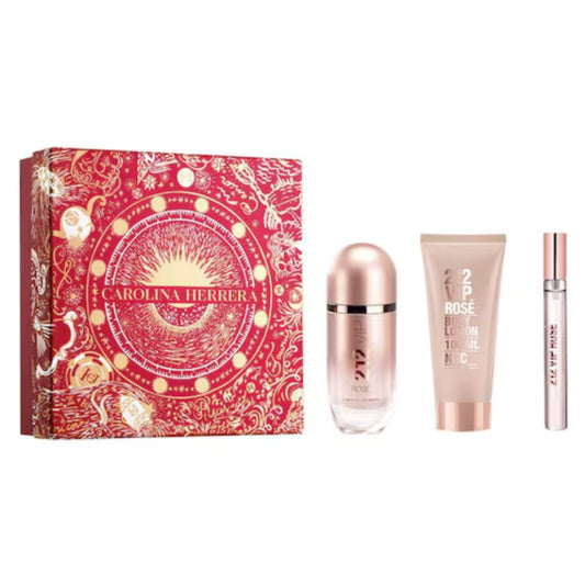 CH 212 VIP Rose Kit (80ml EDP + 100ml Crema)