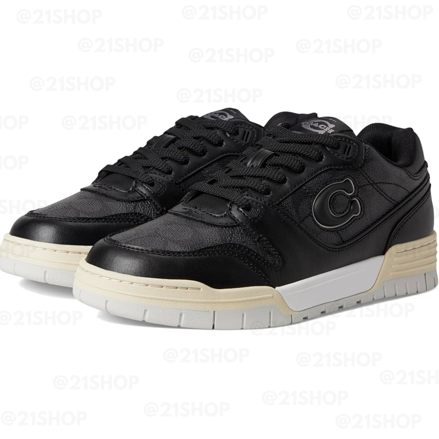 Coach Soho Sneaker 'Two-Tone Black'