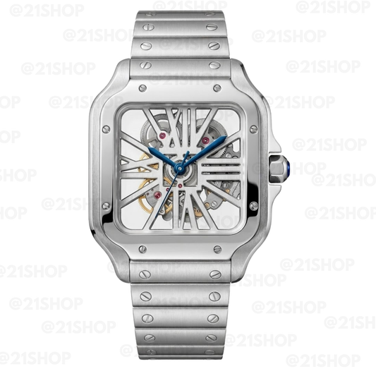Santos Skeleton "Seiko Mod"