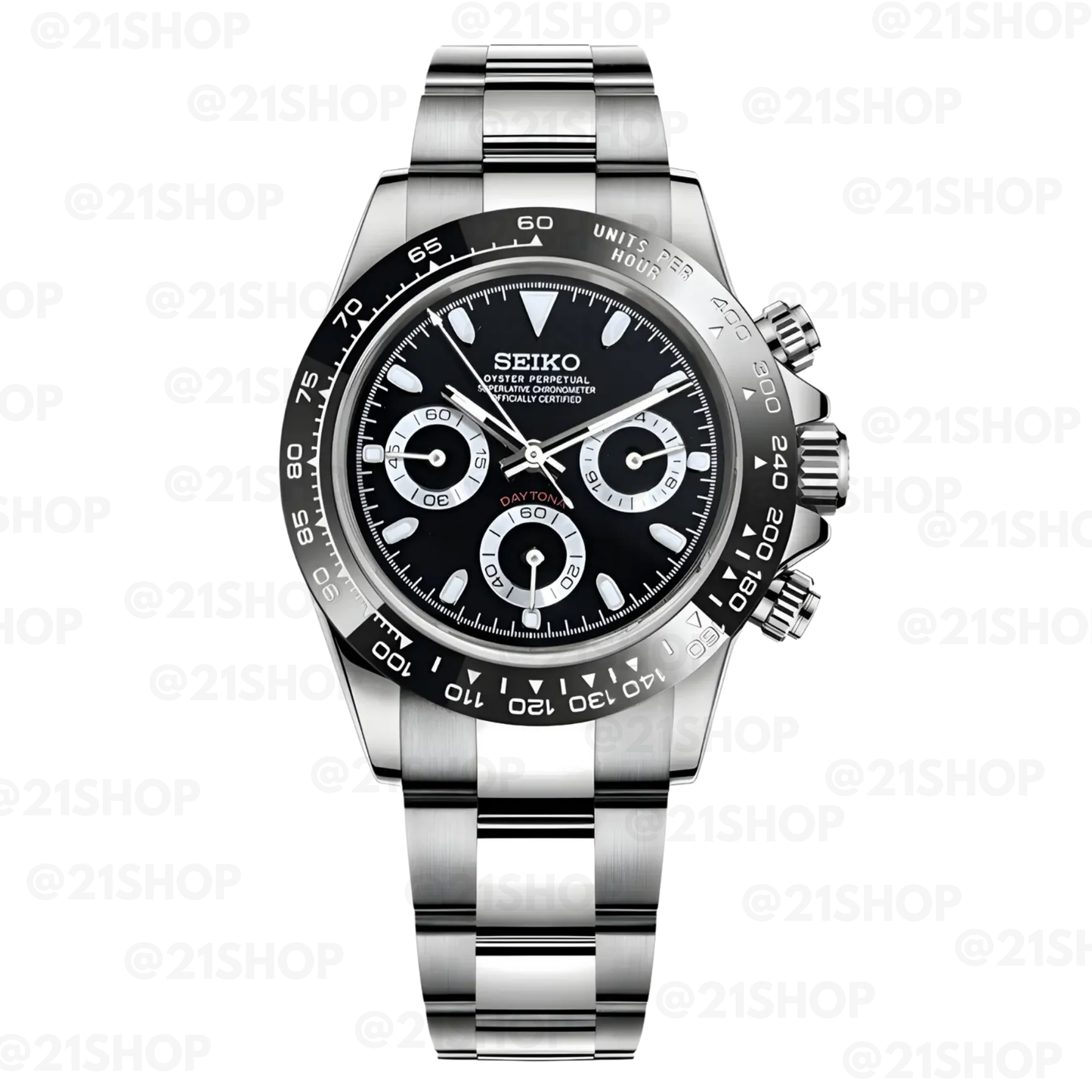 Daytona Darth Vader "Seiko Mod"
