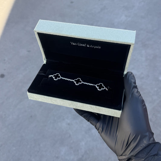 Van Cleef Onyx Plateada "Plata con Negro"