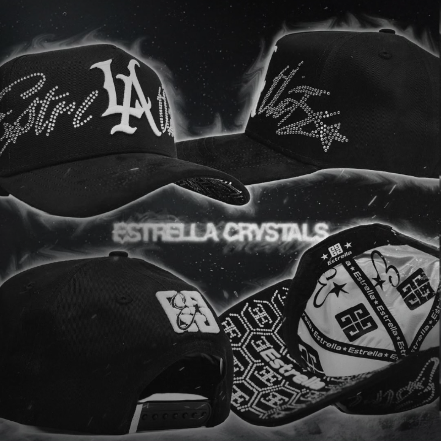 Estrella Hats "LA Crystals"